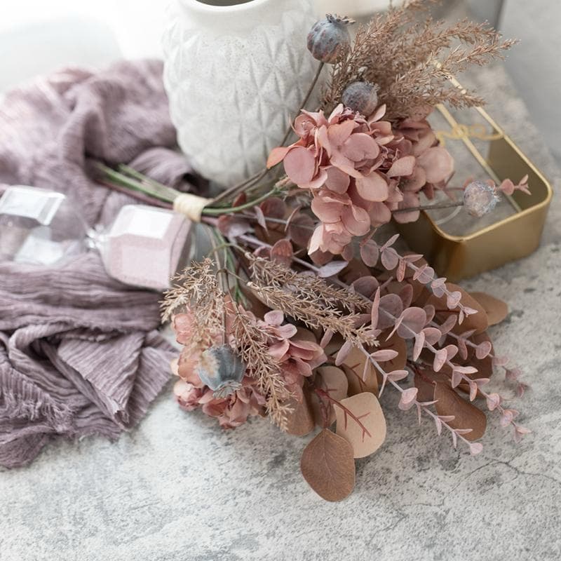 Composition florale sur table