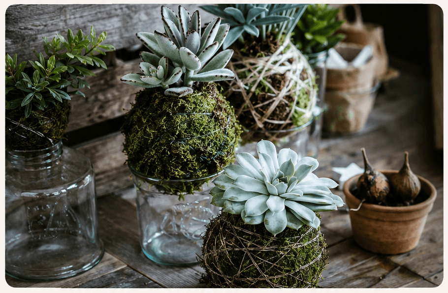 Atelier Kokedama plante
